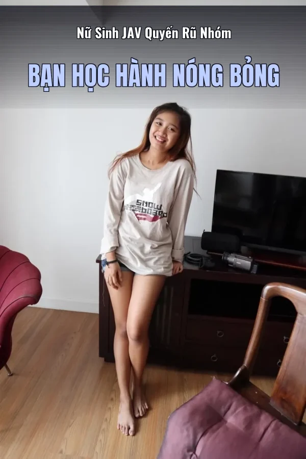 Nữ Sinh JAV Quyến Rũ Nhóm Bạn Học Hành Nóng Bỏng
